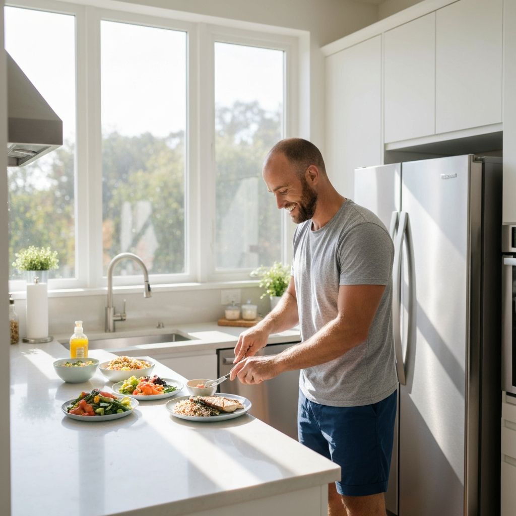 Men's everyday nutrition lifestyle